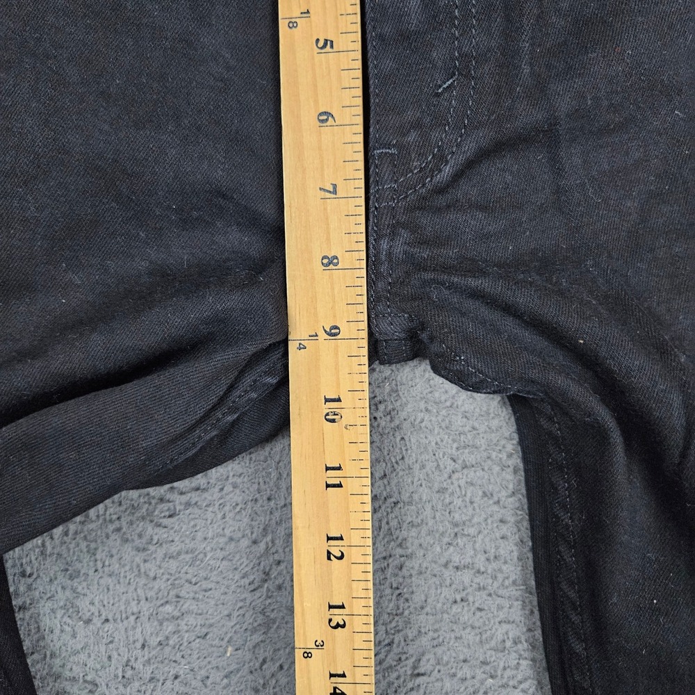 Levis 512 30x30 Slim Taper Mens Black Denim Jeans - Picture 3 of 9